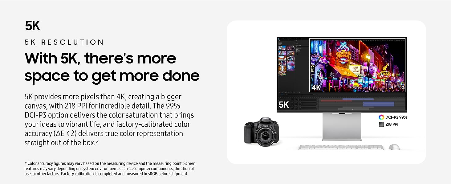 Samsung ViewFinity S9 5K IPS Smart Monitor